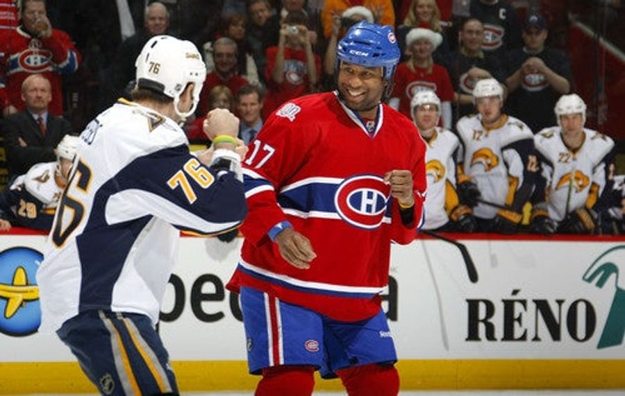 Hockey Goon Wants to &quot;Change the World&quot;