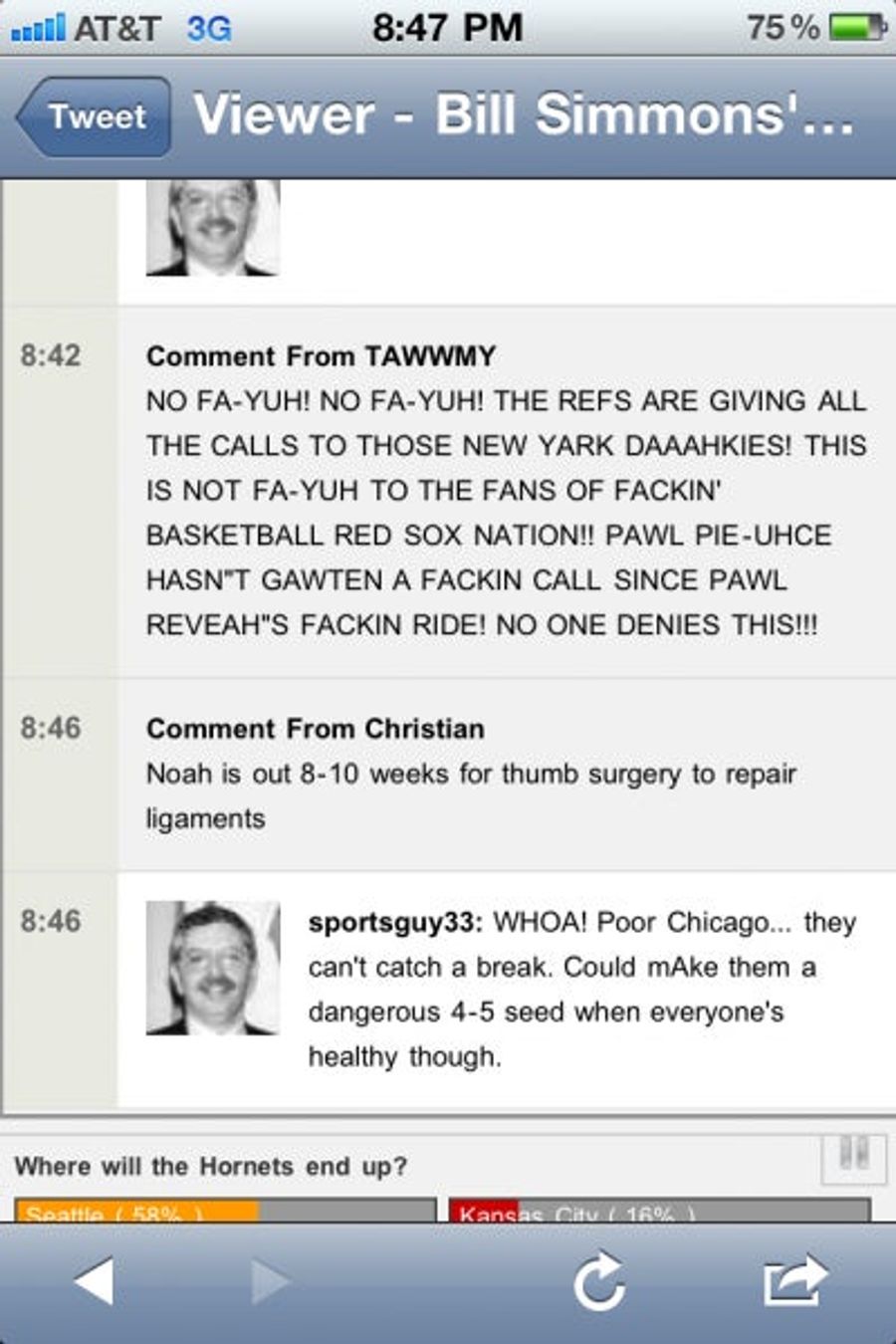 Bill Simmons And Tawwmy From Quinzee, Together At Last