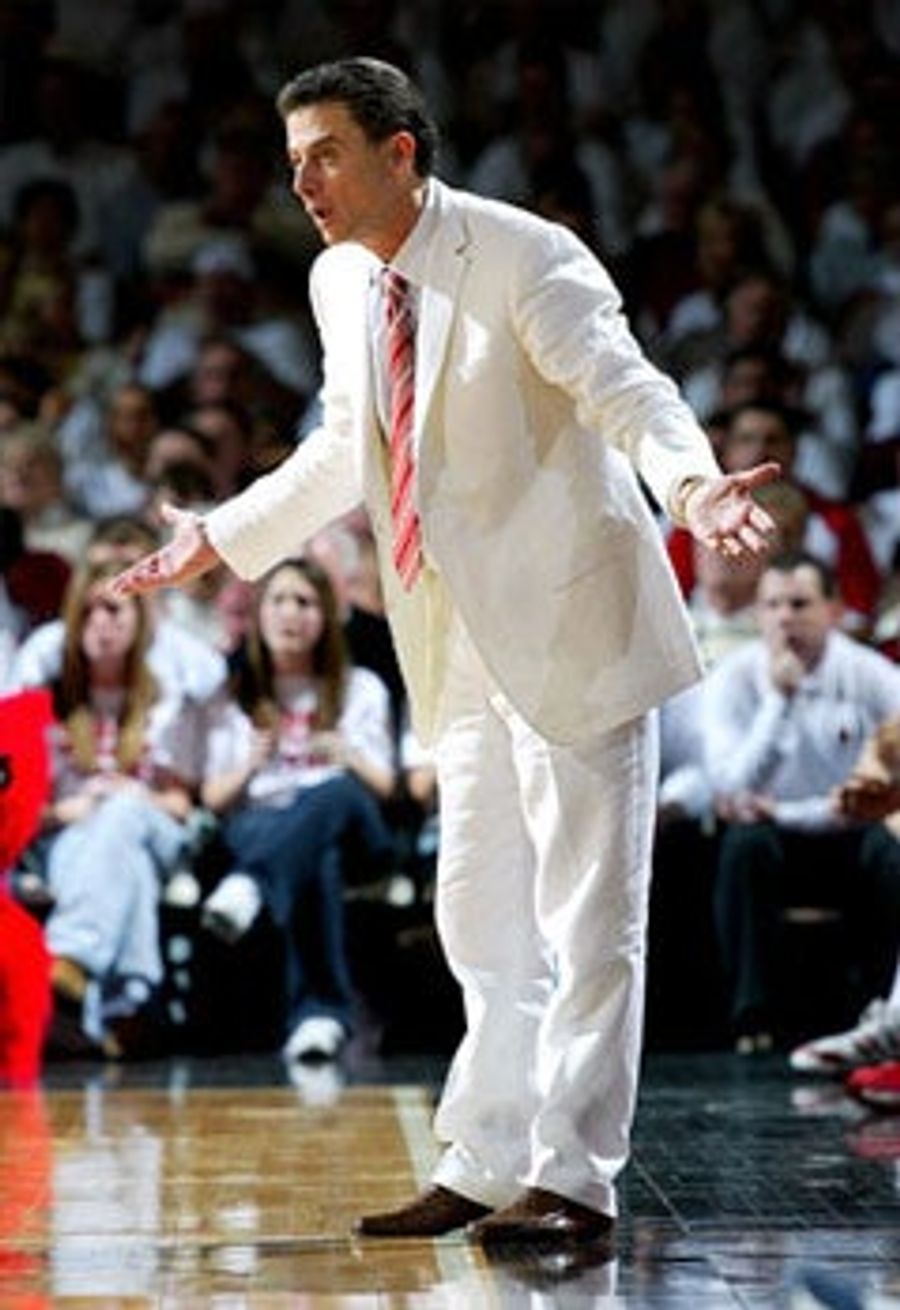 Rick Pitino Likes A Breathable Fabric