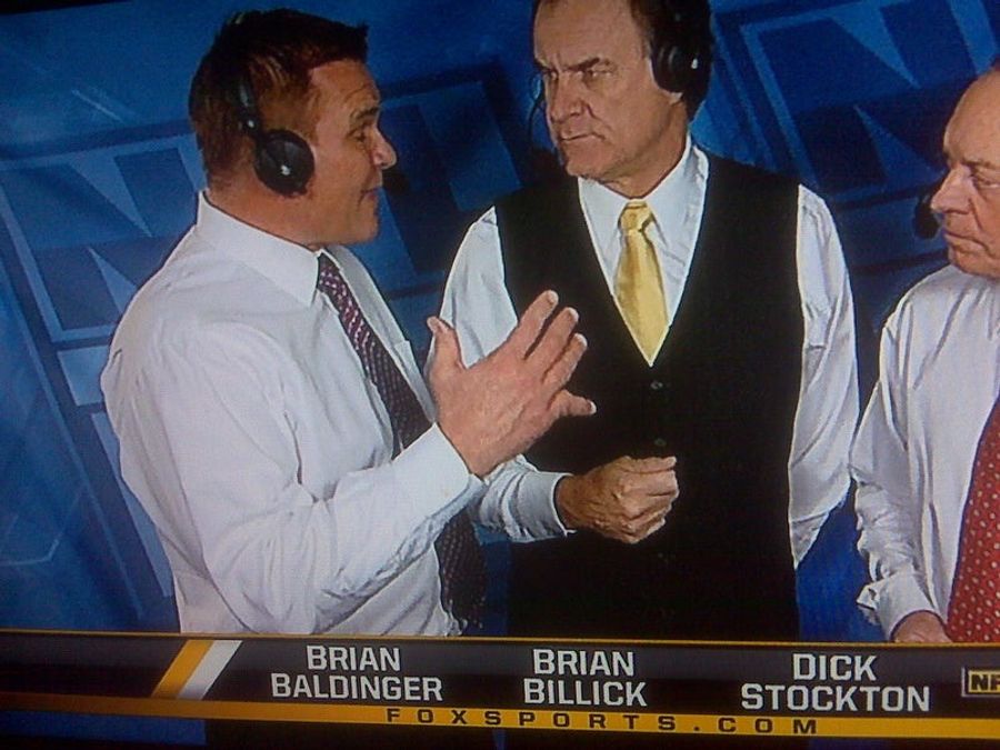 Is Brian Baldinger's Mangled Digit Growing A Face?