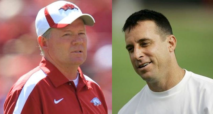 Bobby Petrino Was Texting Greg Brohm Right Before The Crash