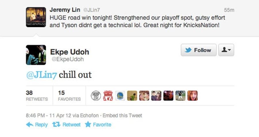 You Know, Ekpe Udoh Has Finally Had Enough Of This Jeremy Lin Fella
