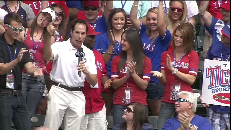 This Texas Rangers Fan Can Do Amazing Things With Her Mouth