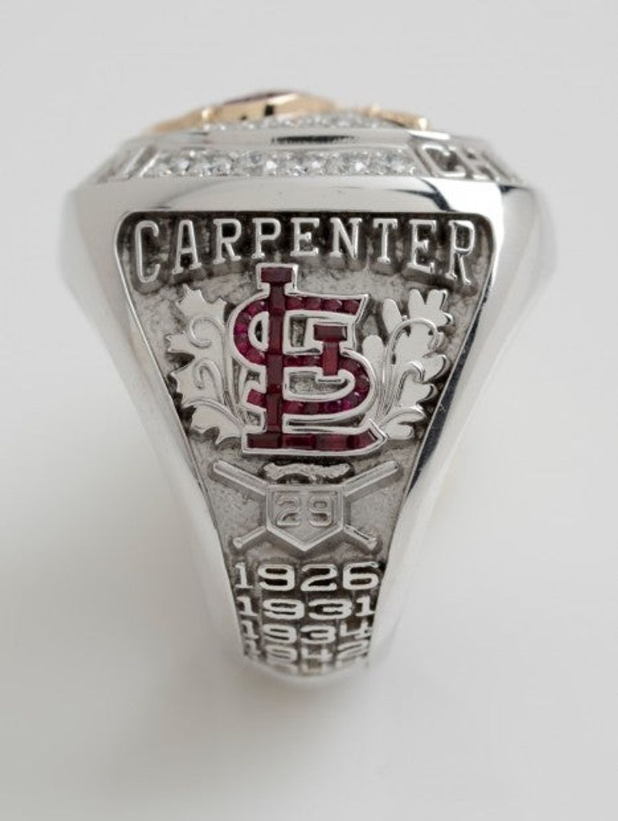 The Cardinals Put The Rally Squirrel On Their World Series Rings
