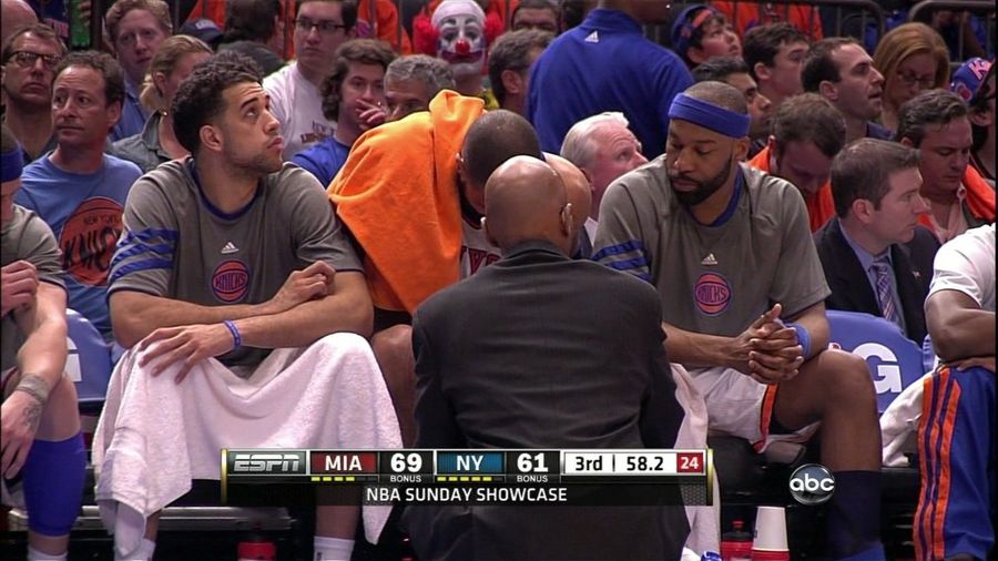 There Was A Clown In Courtside Seats At MSG Yesterday, And For Once It Wasn't Donald Trump