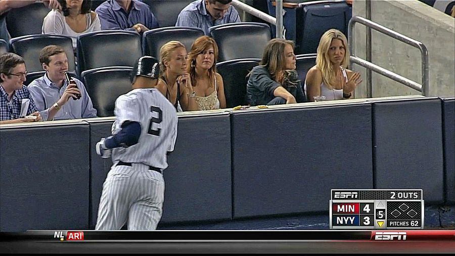 Here's The Only Woman In New York Unimpressed By Derek Jeter