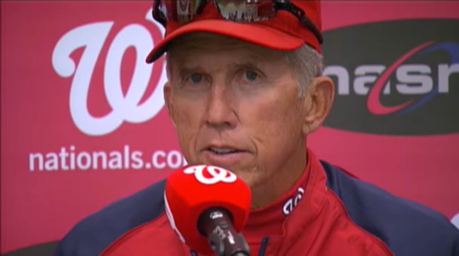Davey Johnson Is Perplexed And Unmoved By Press Conference Fire Alarm