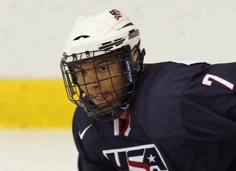 Apparently, Popeye Jones's Son Is One Hell Of A Hockey Player