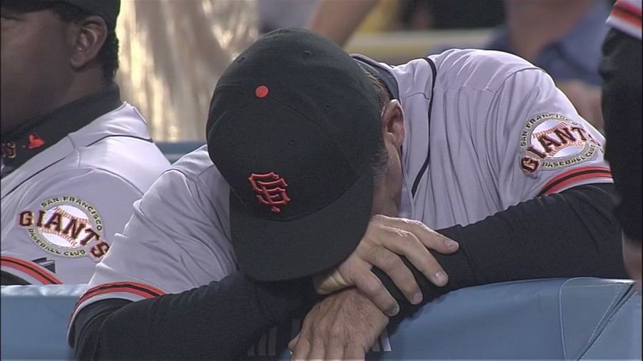 Bruce Bochy Just Can&#39;t Bear To Watch Anymore