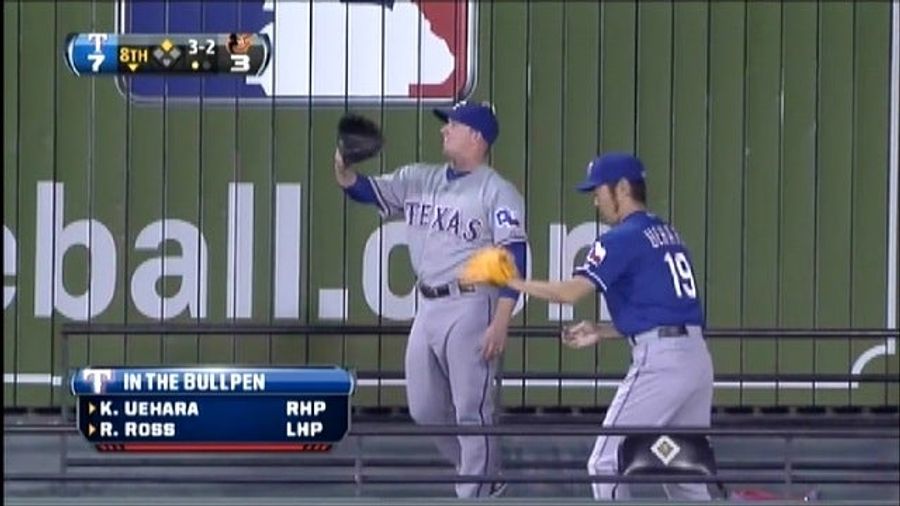 Rookie Rangers Reliever Robbie Ross Reveals Wrong Regalia, Receives Ridicule