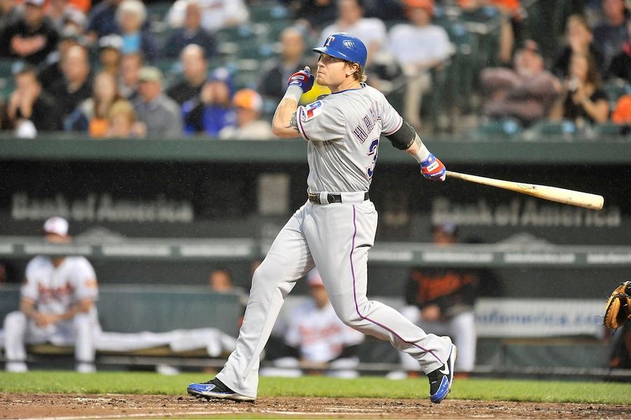 Josh Hamilton Is Hitting Baseballs Like Crazy