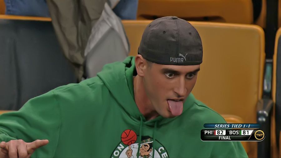 Boston&#39;s Game Two Loss Left This Celtics Fan Looking For Something To Lick