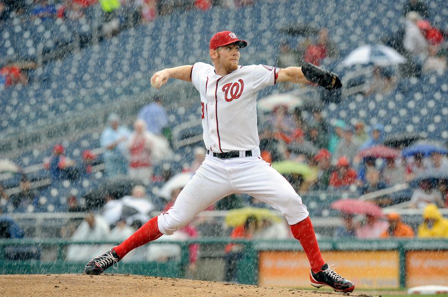 Stephen Strasburg Got Icy Hot On His Balls Today