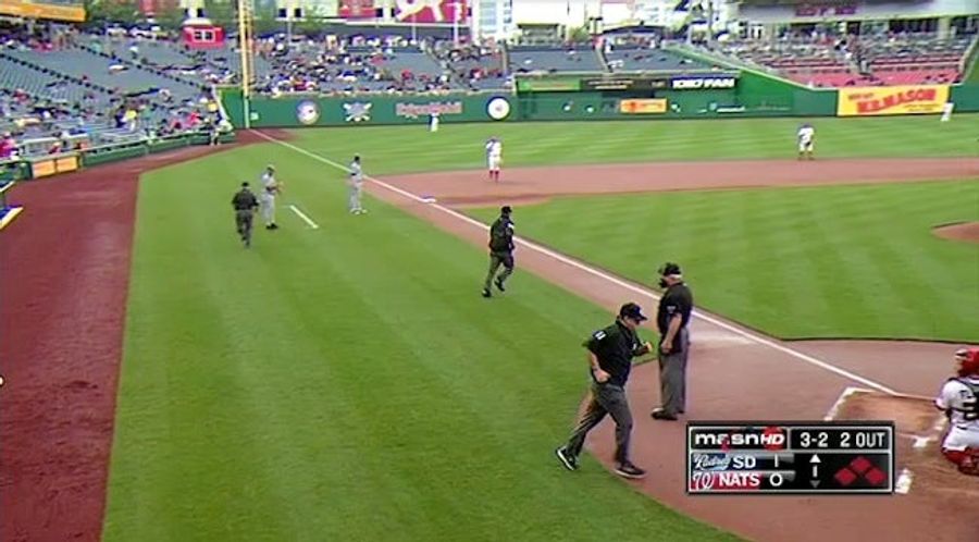 The Padres And Nationals Were Ready To Resume Play, But Three Of The Umpires Were Nowhere To Be Found