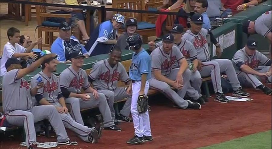 Livan Hernandez Showers Abuse On Rays Ballboy For Booting Grounder