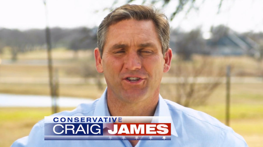 Tea Party Leader George Rodriguez Endorses Craig James, According To Craig James, Who Was Not Endorsed By Tea Party Leader George Rodriguez