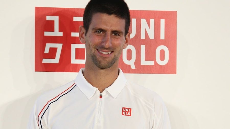 Novak Djokovic Signs With Uniqlo