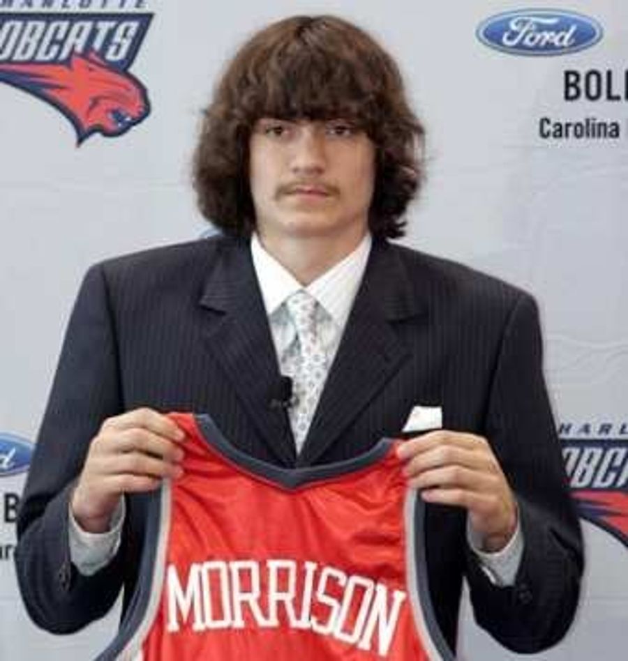 Bobcats Try To Push The Narrative That Michael Jordan <i>Didn&#39;t</i> Pick Adam Morrison