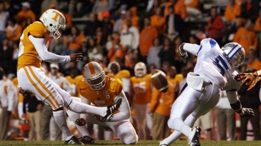 Meet Tennessee's Emergency Kicker, Who Was Sitting On A Frat Couch, Possibly Drunk, An Hour Before Kicking In The Game