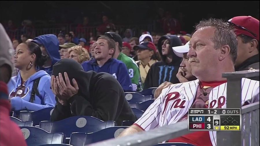 Philadelphia Drops Its Third Straight, And The Fans Can't Bear To Watch