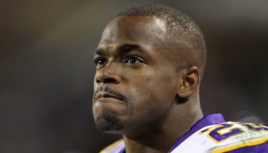 Adrian Peterson Is Ranting On Twitter About America's Godlessness