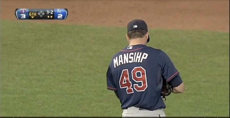 The Twins Couldn't Even Give Jeff Manship A Jersey With His Name Spelled Correctly