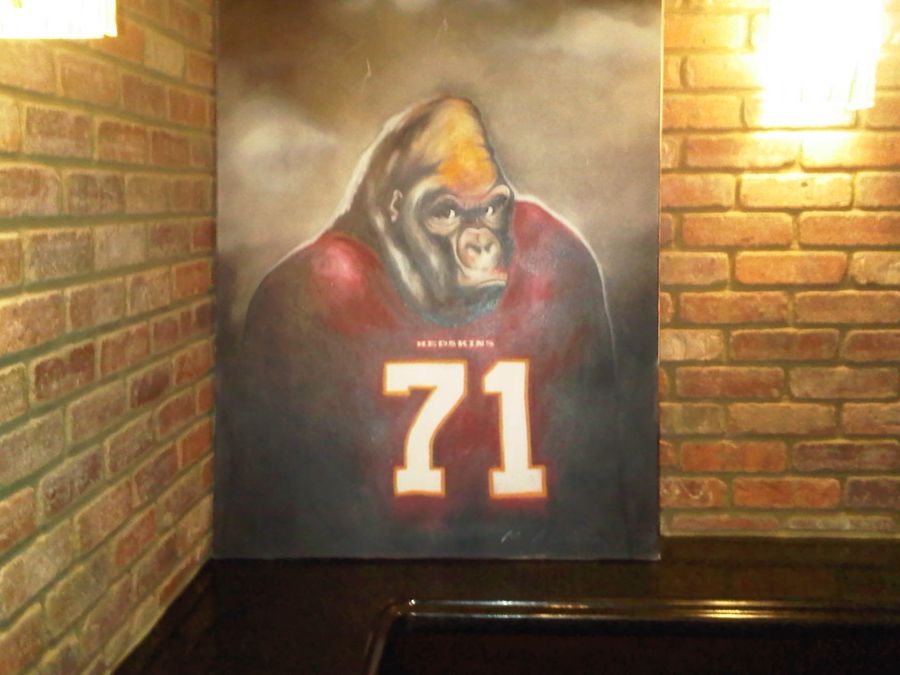 Trent Williams Owns A Painting Of Himself As A Gorilla, Because Of Course He Does