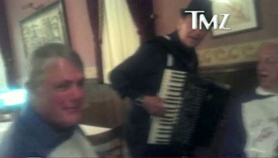 Wearing A Fish Bib And Singing An Italian Song Did Not Give Tommy Lasorda Or Lou Piniella A Heart Attack, TMZ Says