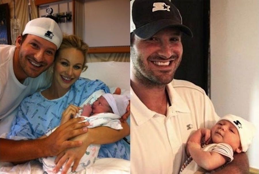 Tony Romo's Baby Is Sponsored By Starter