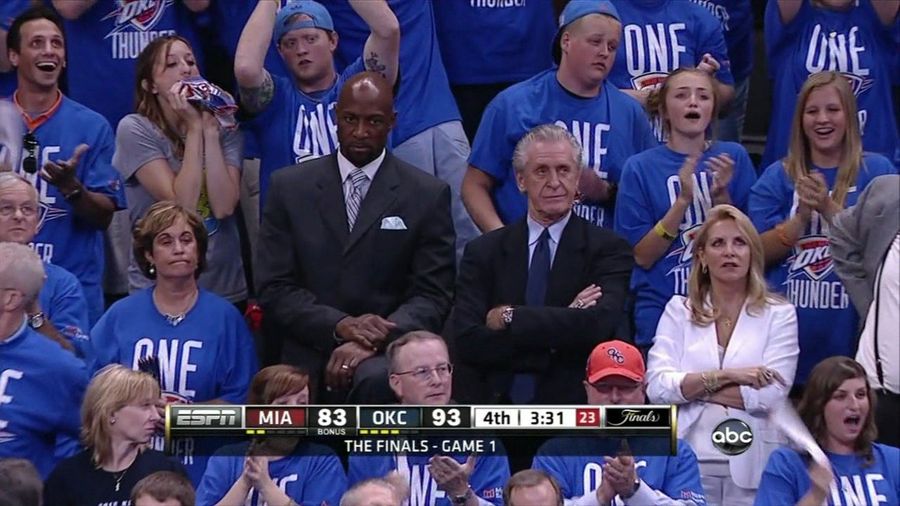 Thunder Take Game 1, Send Pat Riley Into His Own Personal Hell