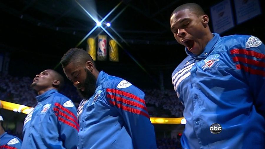 Russell Westbrook Finds The National Anthem Boring