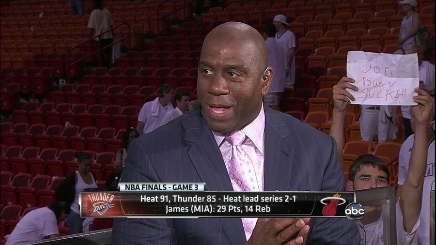It Seems Heat Fans Don't Think Much Of Jon Barry