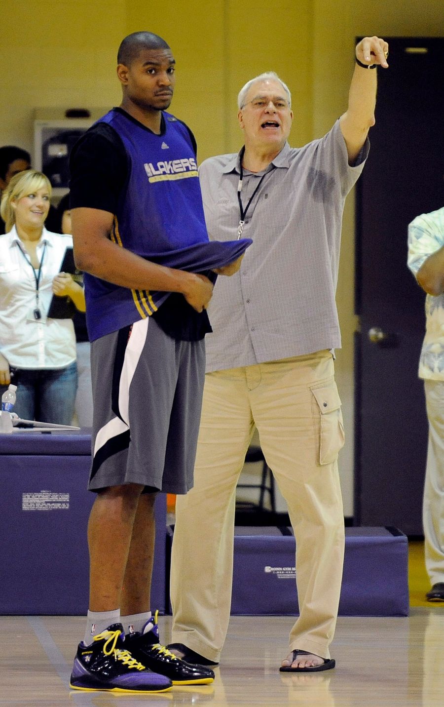 Phil Jackson Thinks Andrew Bynum Ruined The Lakers' Mojo