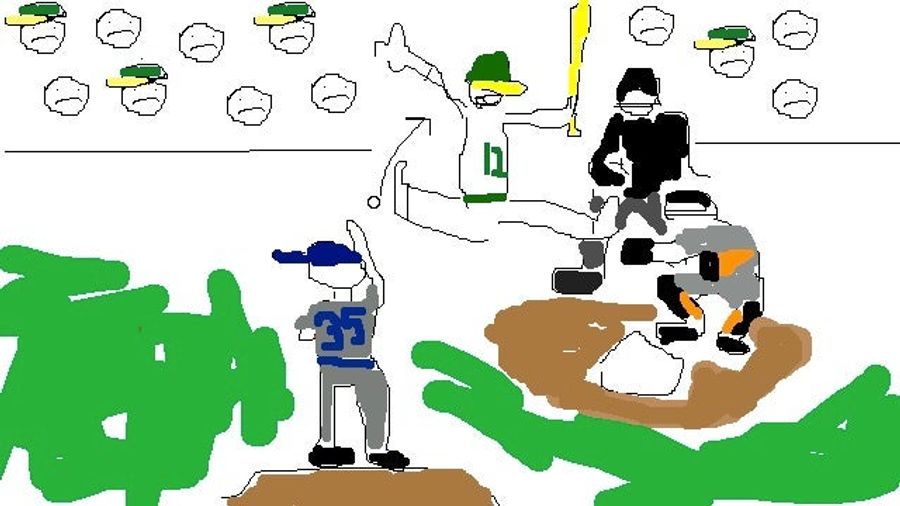 MLB Won't Let Us Show You Video Of Justin Verlander's Amusing Balk, So Here's A Fucking Drawing I Did Instead
