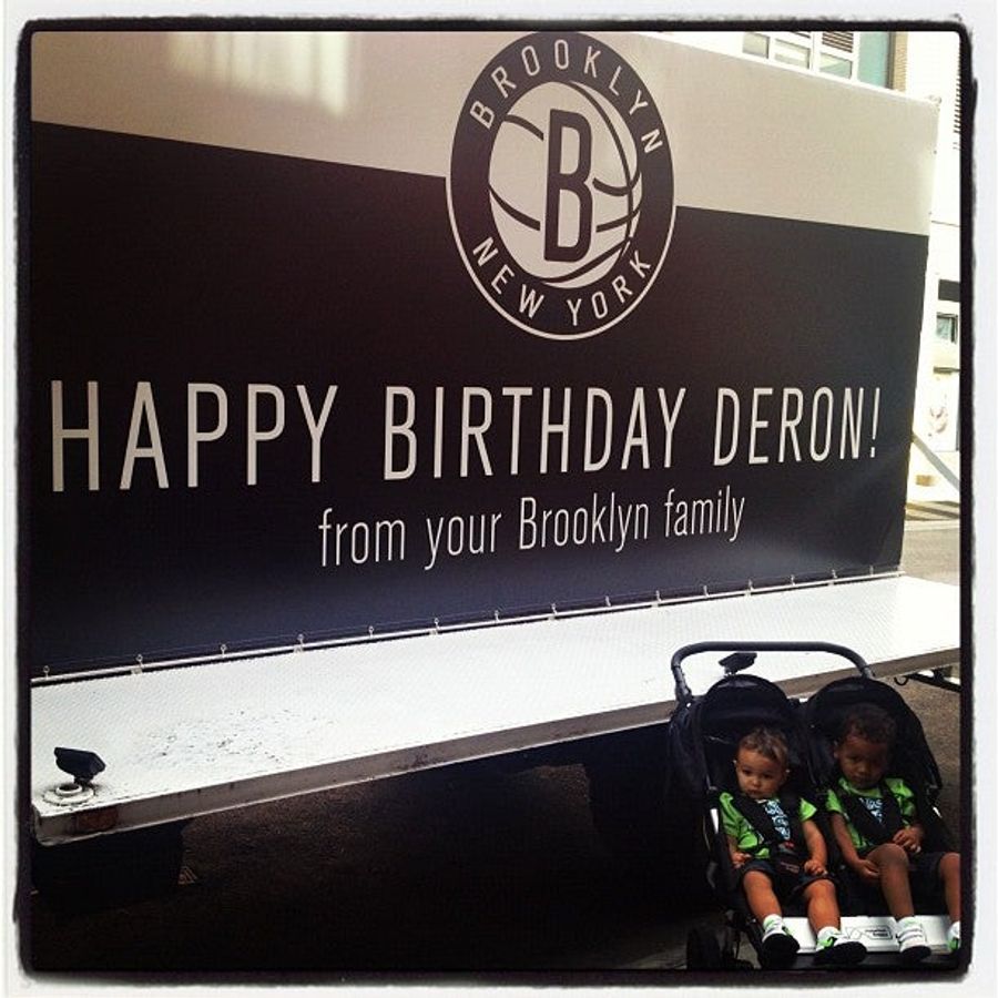Nets Raise Their Offer To Deron Williams To A Birthday Party, Two Human Children
