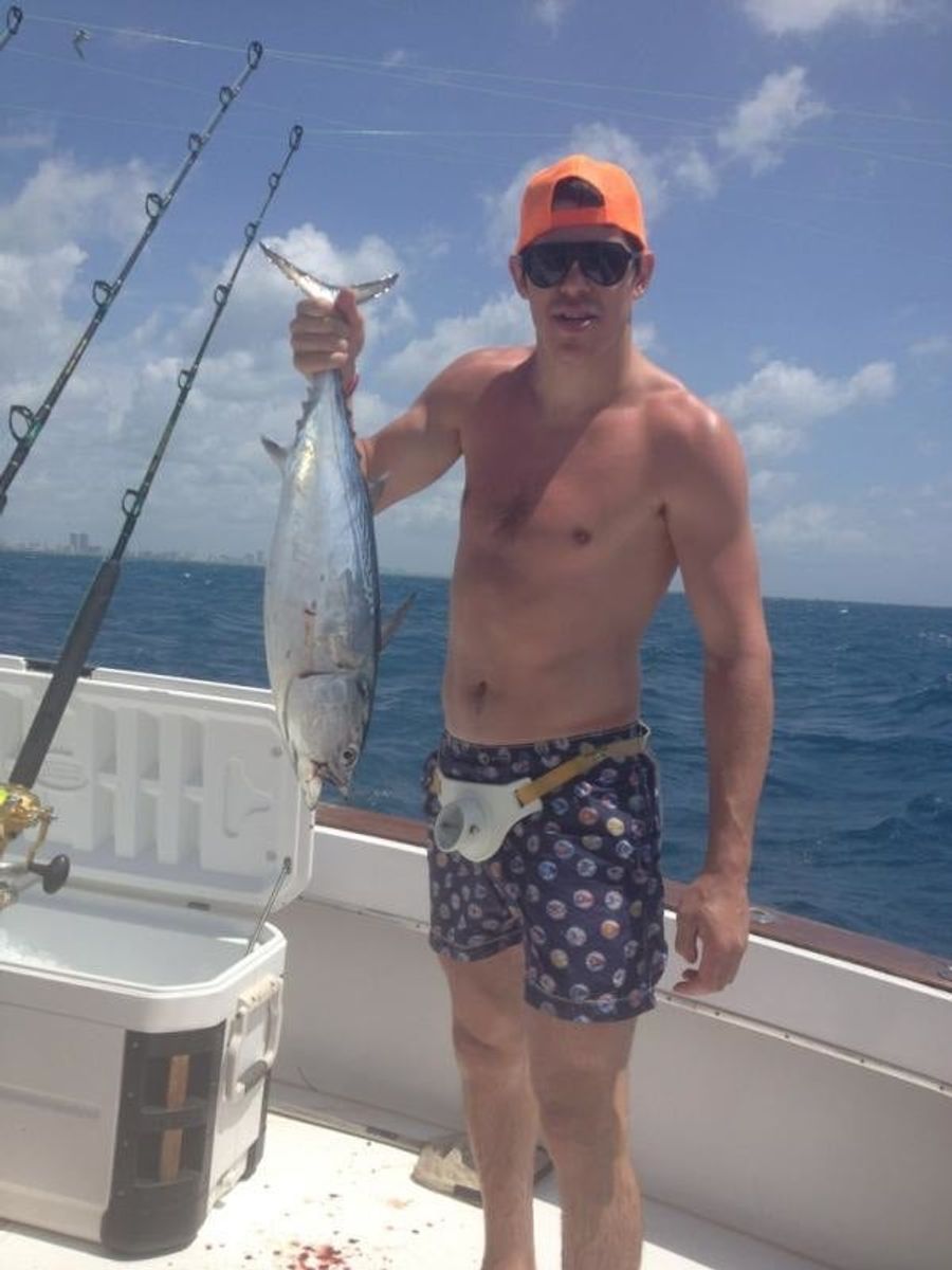 Evgeni Malkin Tweet Fish Catch Best