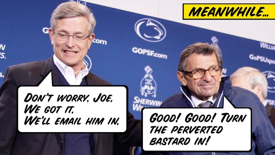 What If Joe Paterno Was Innocent? Hypothetical Dialogues From A Dark Time At Penn State