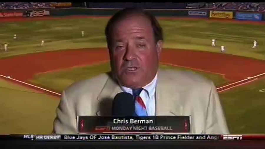 Chris Berman Was Looking Toasty Last Night