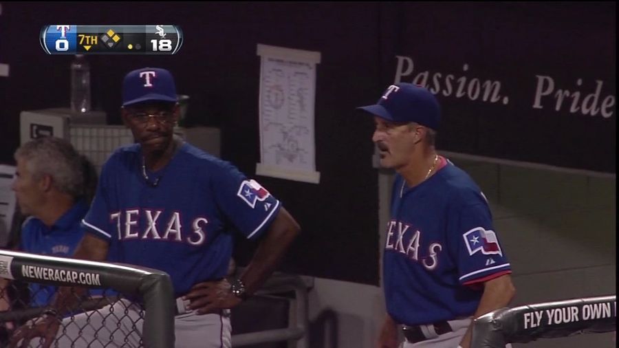 Ron Washington Doesn&#39;t Like This One Bit