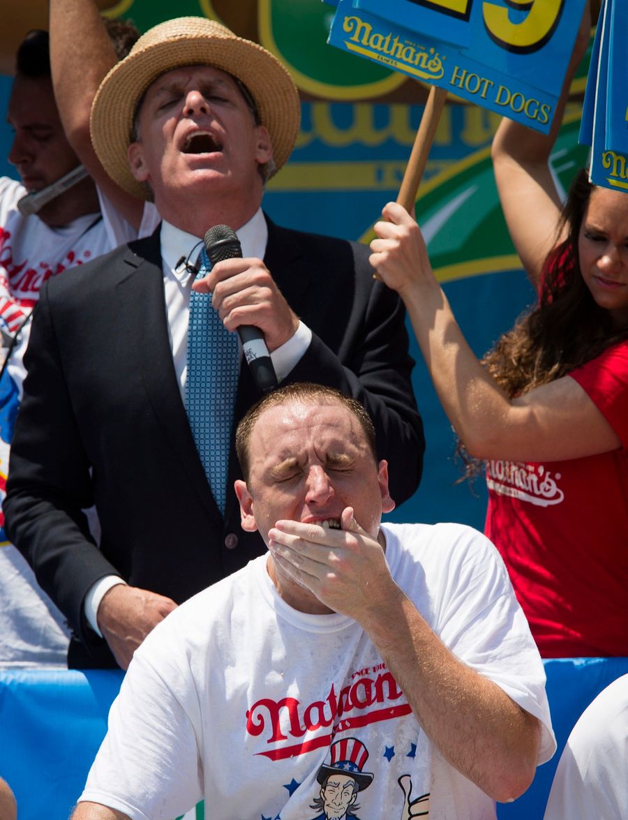 "The Last 35 Hot Dogs Are The Tough Ones."