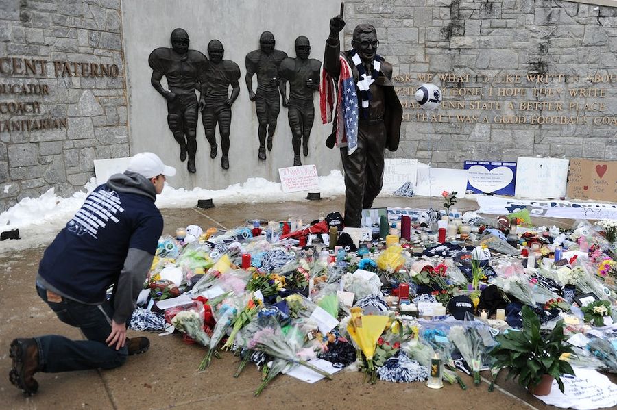 Statue Of Joe Paterno Will Stand, For Now