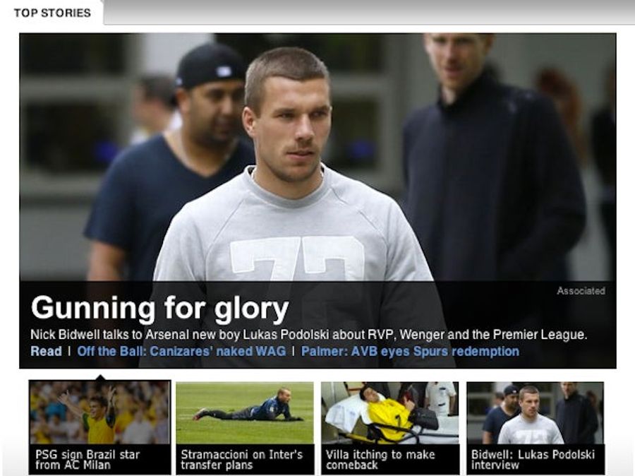 Did ESPN Really Make Up An Entire Interview With German Striker Lukas Podolski?