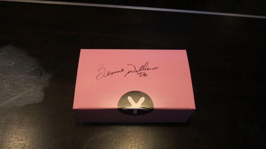 Bernie Williams Was Selling Some Cupcakes In Our Neighborhood, So We Stopped By And Said Hello