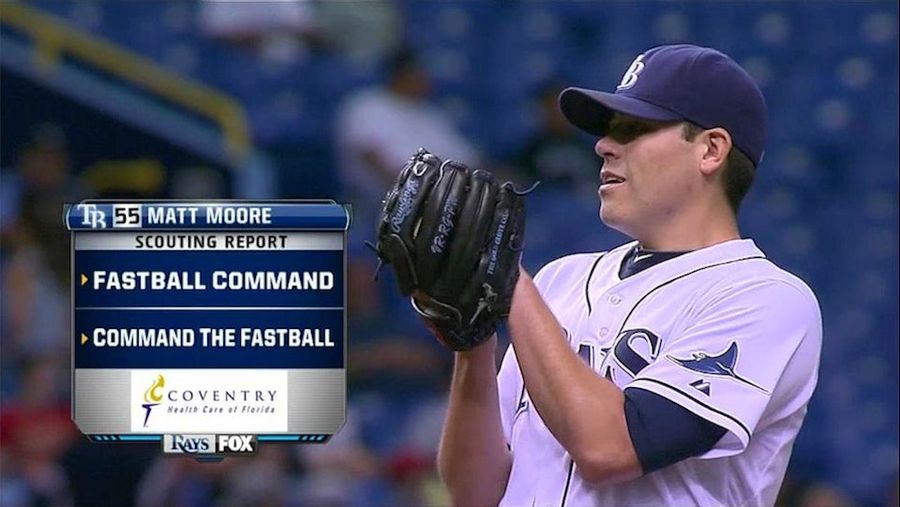 This Sun Sports Scouting Report On Rays Pitcher Matt Moore Is Just So Informative