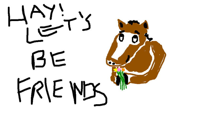 We Made Up With The Mean Dressage Guy