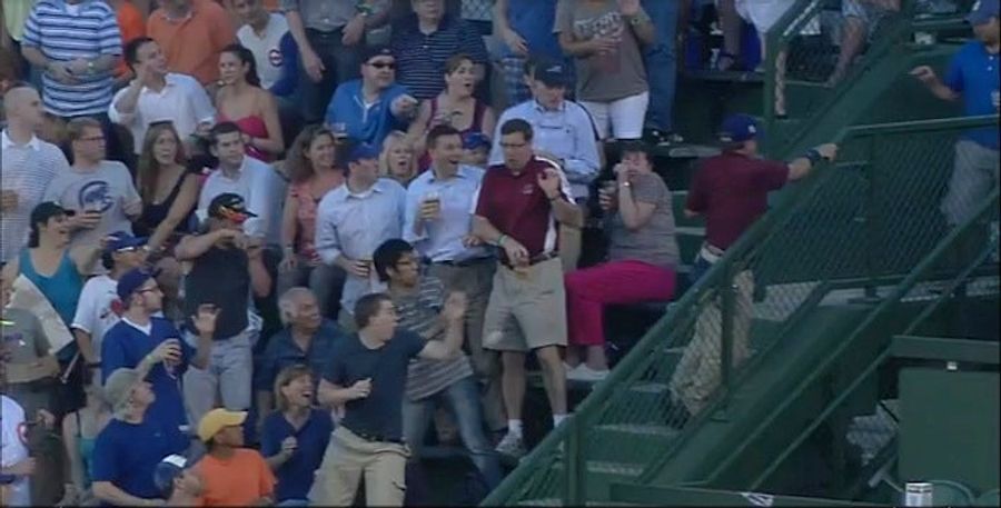 Jose Reyes Home Run Drills Wrigley Field Usher In The Back
