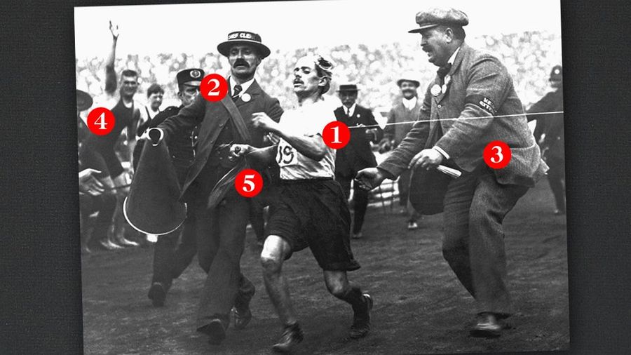 Doping, Cheating, And Insta-Celebrity: The Story Behind The First Great Sports Action Photograph, Taken In 1908