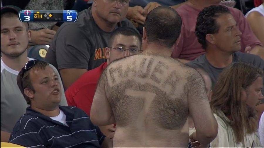 Man Ruins Perfectly Good Sweater With Tribute To Joe Mauer