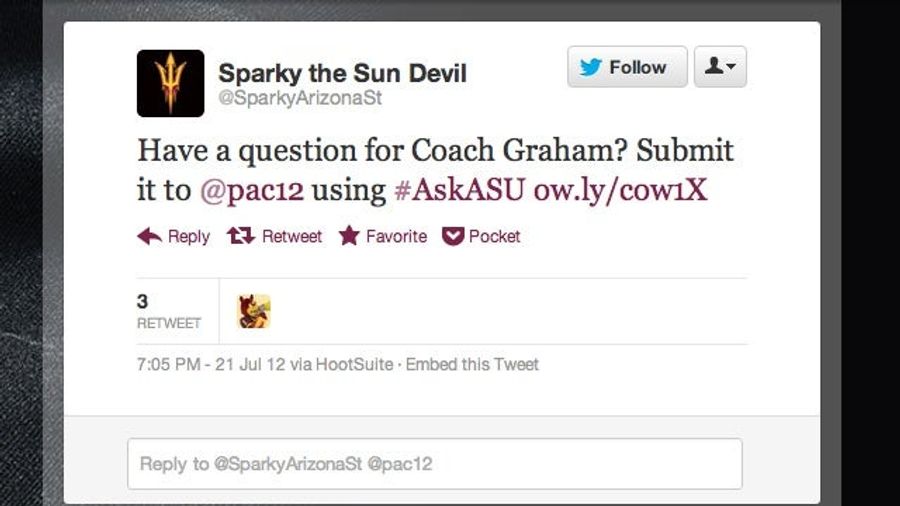 Arizona State Created A Twitter Hashtag For Fans To Submit Media Day Questions To Coach Todd Graham. Hilarity Ensued.