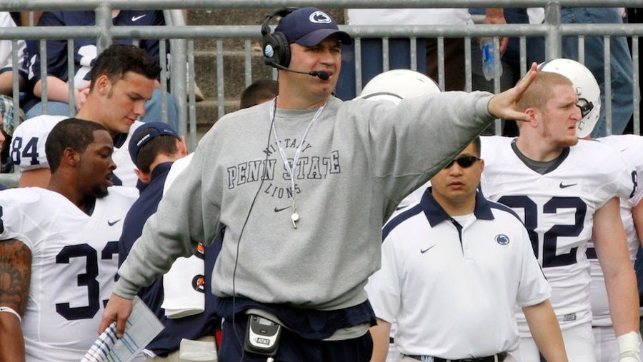 Opposing Coaches Hung Out Today In A Penn State Parking Lot, Hoping To Poach Players